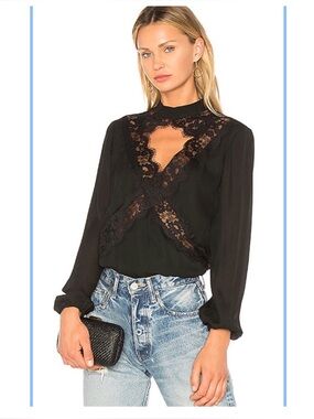 Cami NYC Skylar Silk Blouse Small